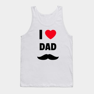 I Heart Dad Tank Top